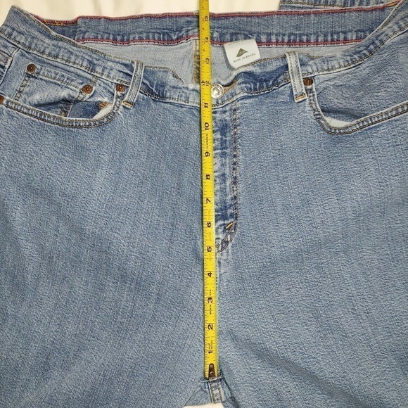 levi's Women's Jeans, 24S Plus Size High Rise, Blue, Preowned - Picture 5 of 8